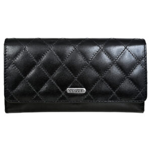 GWCC1001 Ladies Clutch in Top Grain Leather, RFID Protected