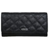 LCCC1005 Ladies Clutch in Top Grain Leather, RFID Protected