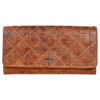 GWCC1002 Ladies Clutch in Top Grain Leather, RFID Protected