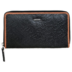 LCCC1010 Ladies Clutch in Top Grain Leather, RFID Protected