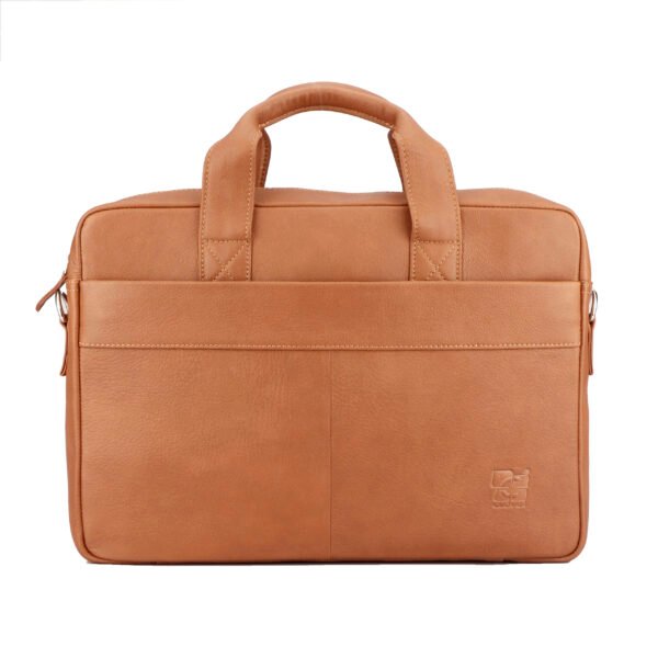 LBCC004 Executive Laptop Bag in Top Grain Leather, RFID Protected