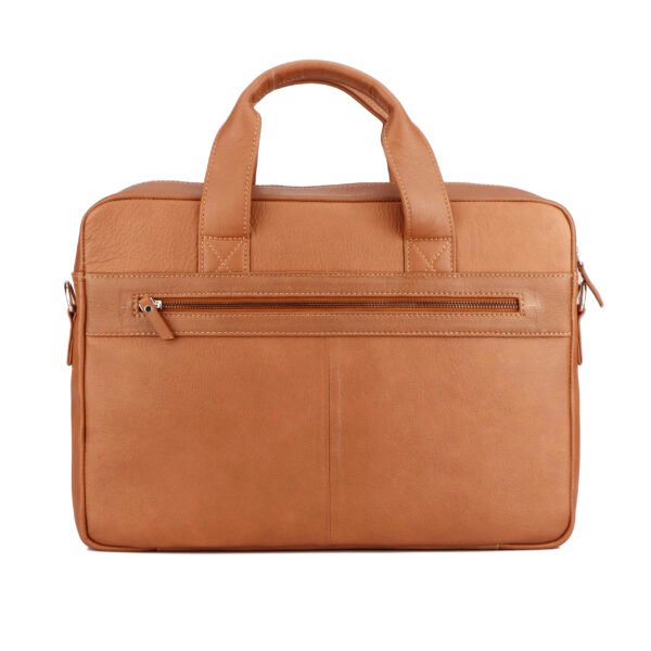 LBCC004 Executive Laptop Bag in Top Grain Leather, RFID Protected - Image 5