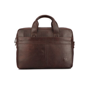 LBCC002 Executive Laptop Bag in Top Grain Leather, RFID Protected