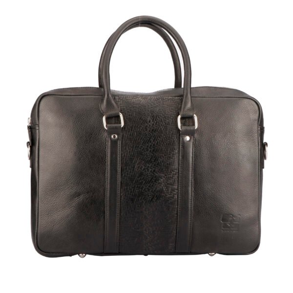 LBCC006 Executive Laptop Bag in Top Grain Leather, RFID Protected
