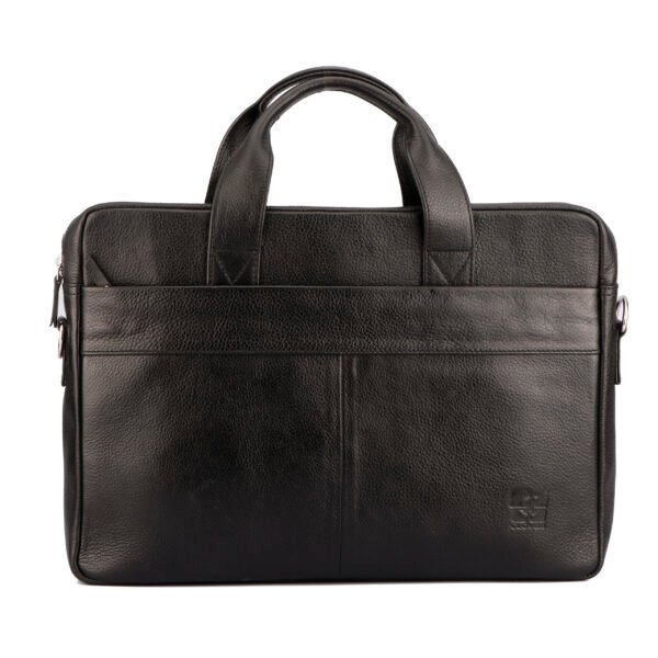 LBCC003 Executive Laptop Bag in Top Grain Leather, RFID Protected