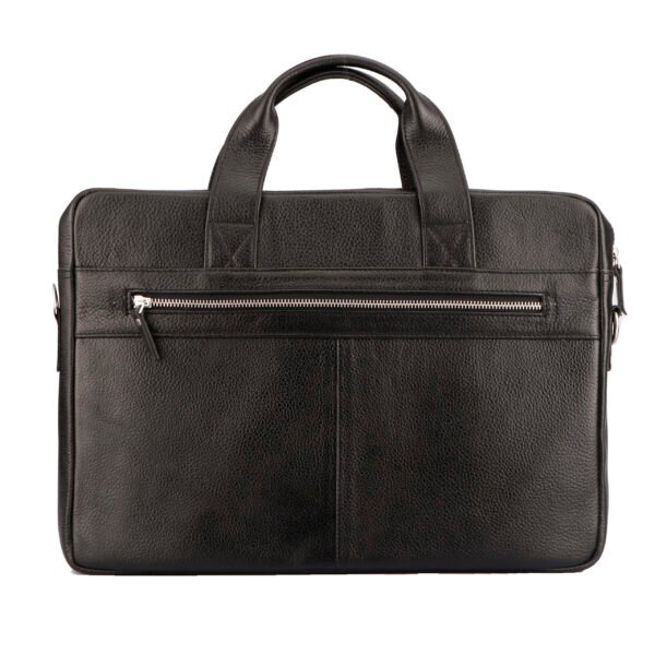 LBCC003 Executive Laptop Bag in Top Grain Leather, RFID Protected - Image 4